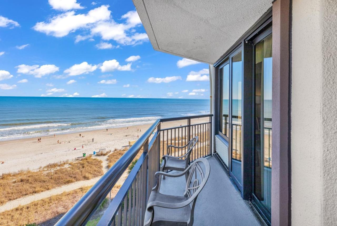 Ocean-Front Condos At Patricia Grand Myrtle Beach Kültér fotó