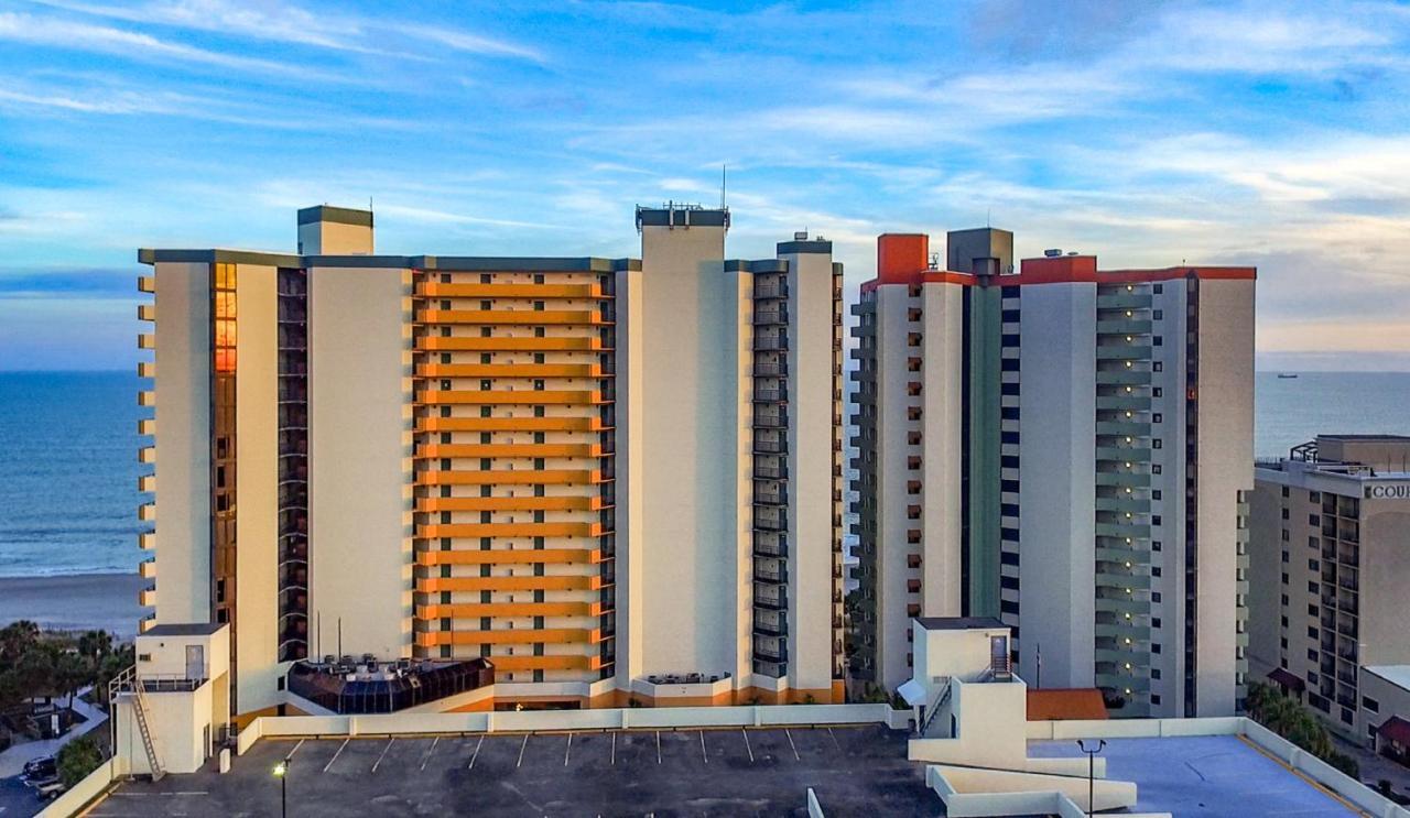 Ocean-Front Condos At Patricia Grand Myrtle Beach Kültér fotó