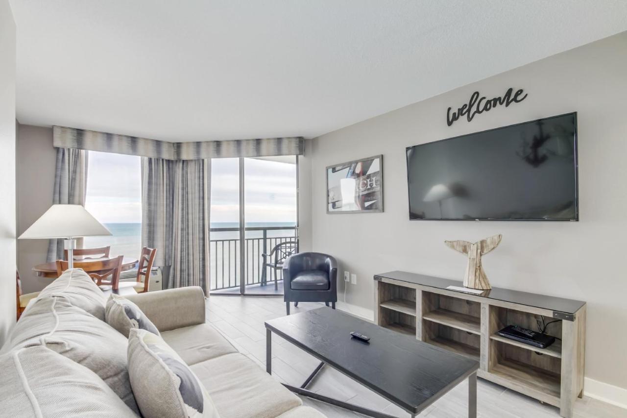 Ocean-Front Condos At Patricia Grand Myrtle Beach Kültér fotó