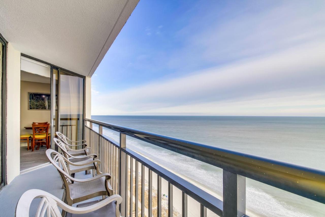 Ocean-Front Condos At Patricia Grand Myrtle Beach Kültér fotó